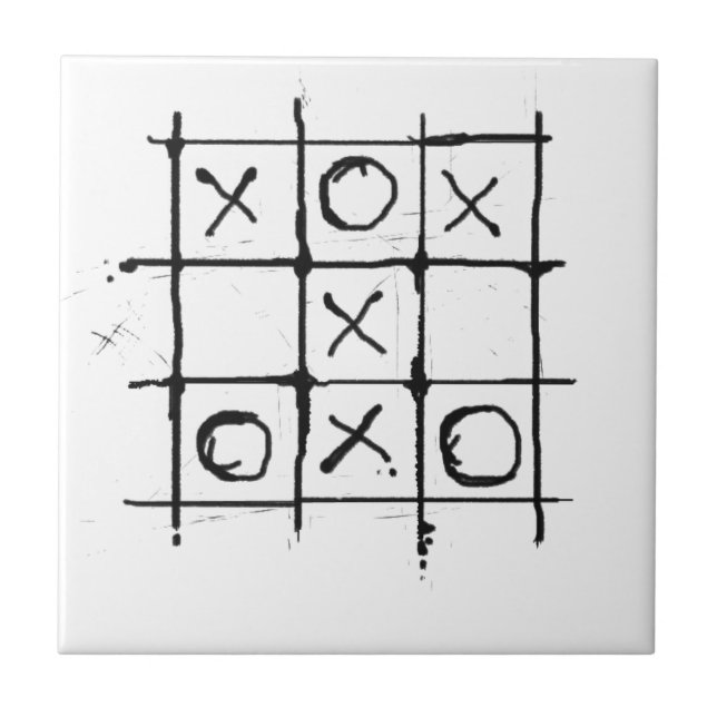 Tic tac toe tile (Front)