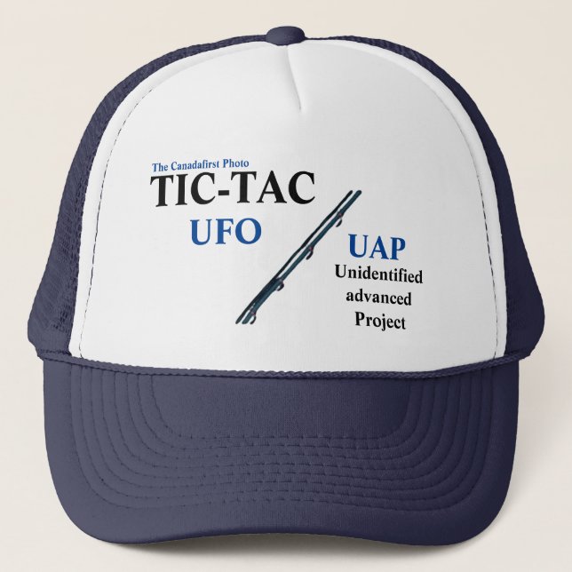 TIC-TAC UFO UAP Truckers Hat  (Front)