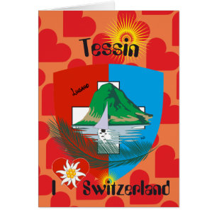 Ticino Schweiz Suisse Svizzera Svizra Grusskarte
