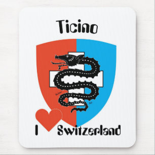 Ticino Svizzera / Tessin Schweiz Mousepad