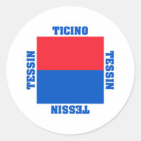 Ticino Switzerland Canton Flag
