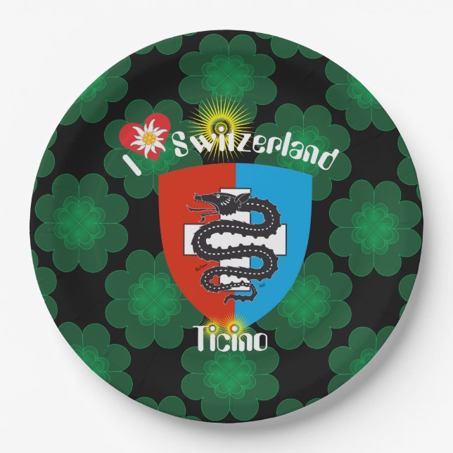 Ticino - Switzerland Dish (Front)