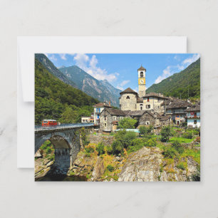 Ticino, Switzerland landscape photograph Card