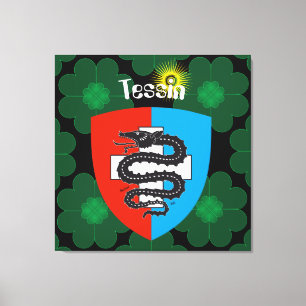 Ticino Switzerland Suisse Svizzera Svizra Leinwand Canvas Print