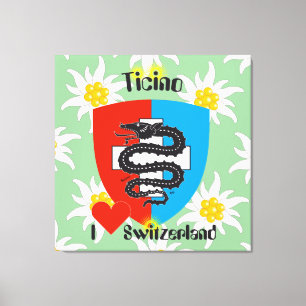 Ticino Switzerland Suisse Svizzera Svizra Leinwand Canvas Print