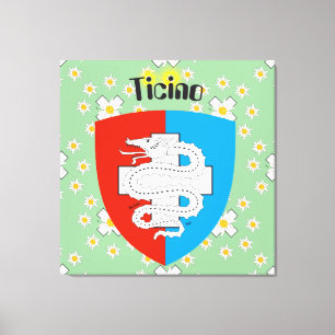 Ticino Switzerland Suisse Svizzera Svizra Leinwand Canvas Print