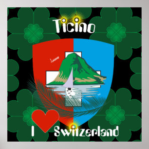 Ticino Switzerland Suisse Svizzera Svizzera Poster