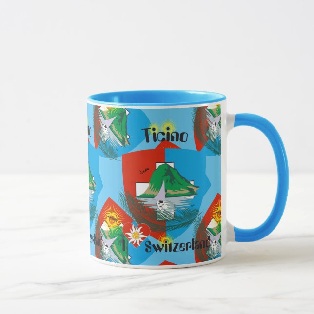 Ticino - Switzerland - Svizzera Mug (Right)