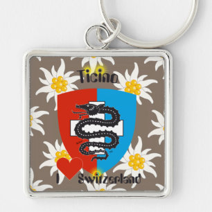 Ticino Tessin  Schlüsselanhänger Key Ring