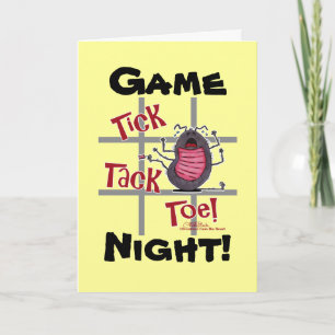 Tick Tack Toe! Invitation