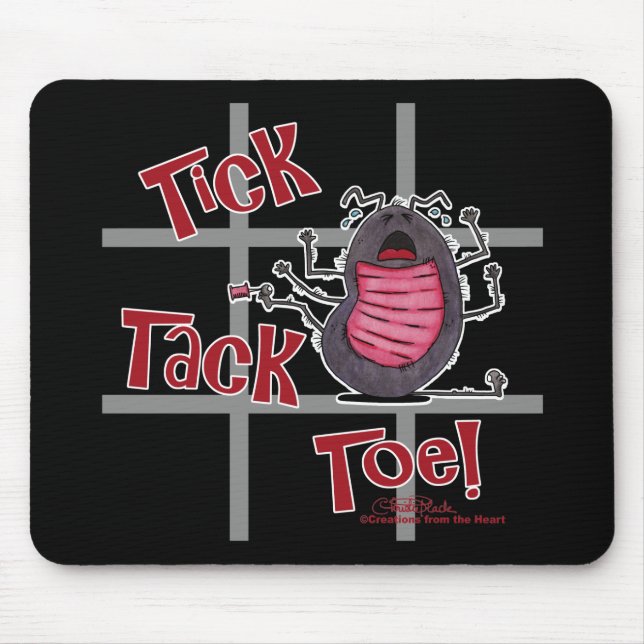 Tick Tack Toe! Mouse Pad (Front)