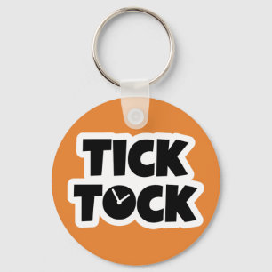 Tick Tock Key Ring