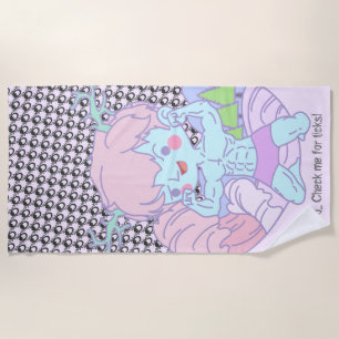 Tick Towel! 2019 Fire Island Design Beach Towel