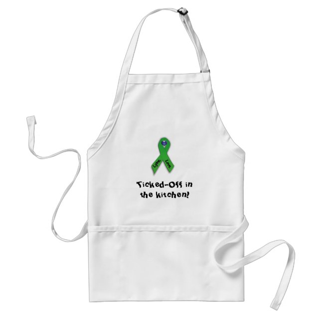 Ticked-Off in the Kitchen Standard Apron (Front)