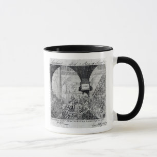 Ticket for the Coronation of George III Mug