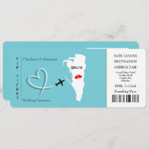 Ticket Pass Wedding  Destination Gibraltar