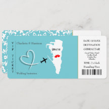 Ticket Pass Wedding  Destination Gibraltar