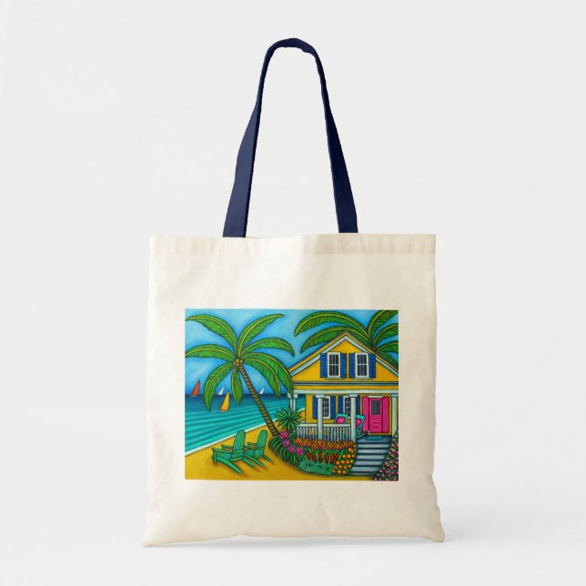 Ticket to Paradise by Lisa Lorenz Tote Bag (Front)