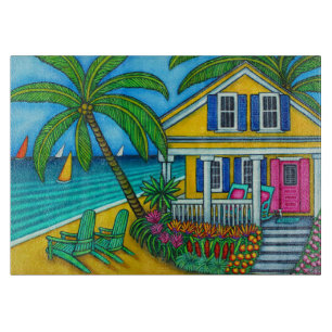 Ticket to Paradise Cutting Board