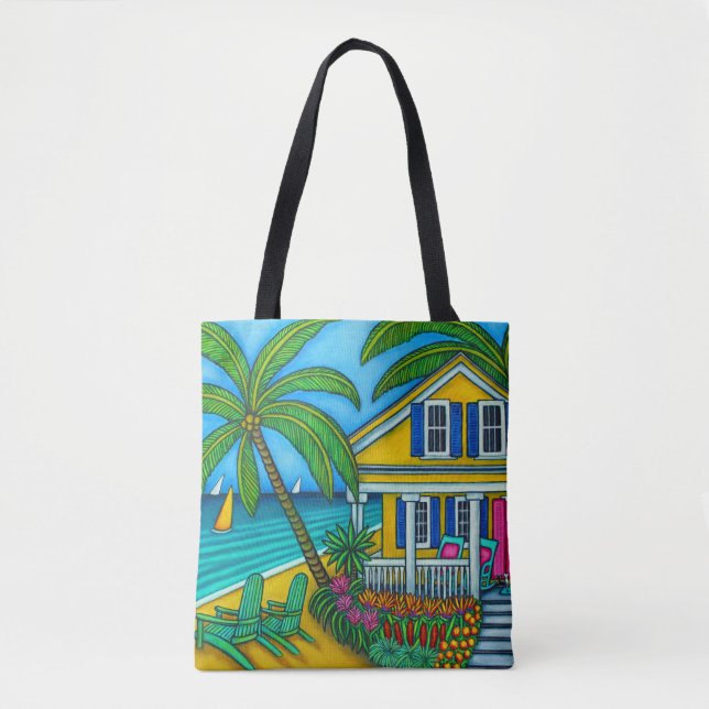 Ticket to Paradise Tote Bag (Front)