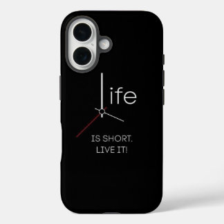 Ticking Truth: Life Is Short Phone Case