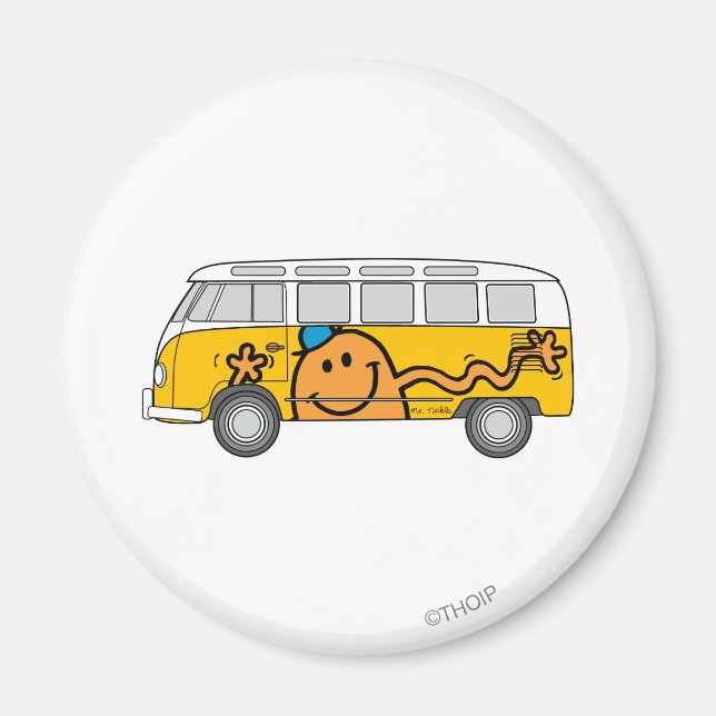 Tickle Bus Magnet (Front)