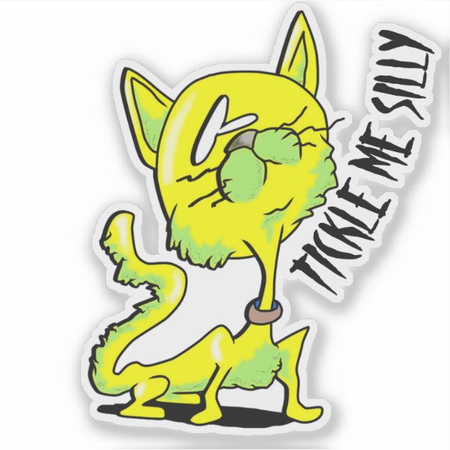 TICKLE ME SILLY CAT1 (Front)