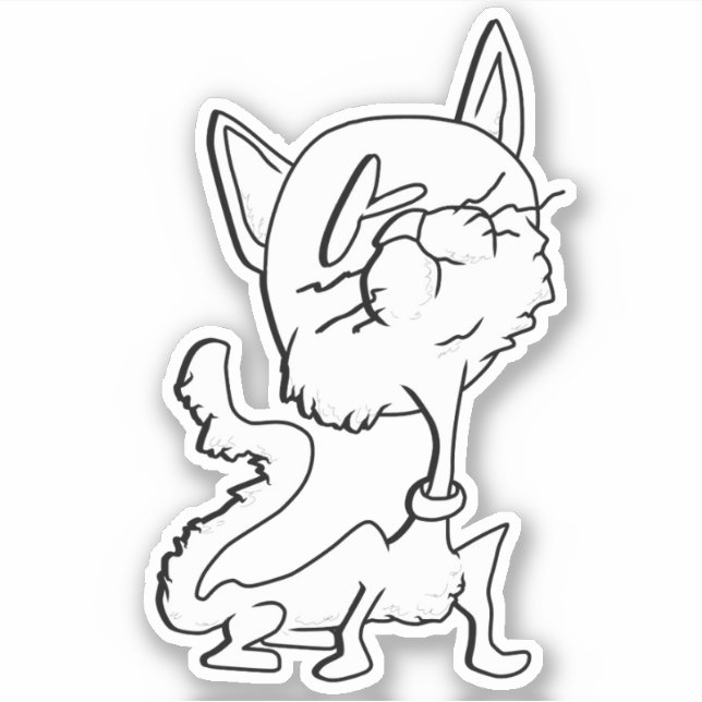 TICKLE ME SILLY CAT2 (Front)