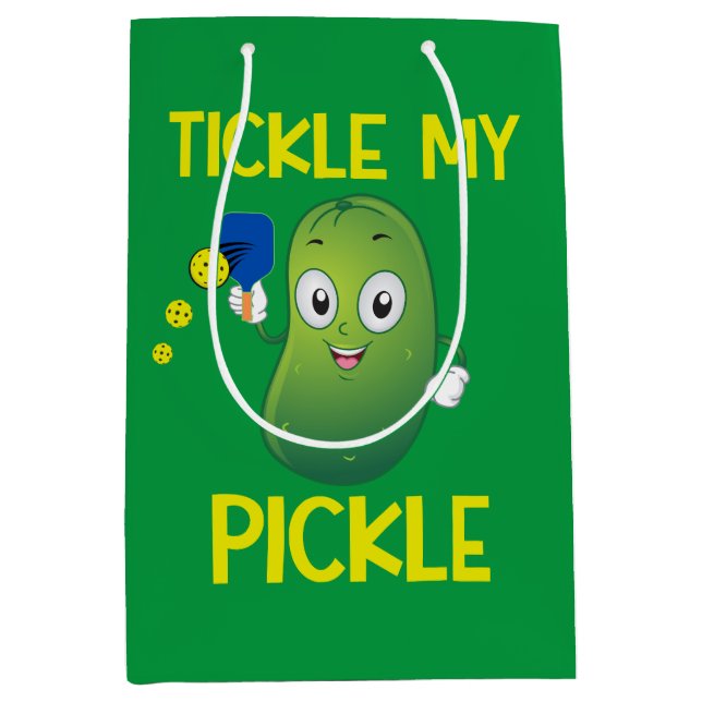 Tickle My Pickle Medium Gift Bag (Front)