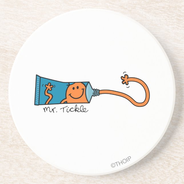 Tickle Toothpaste Coaster (Front)