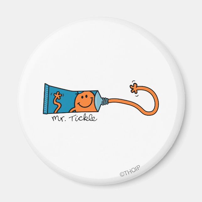 Tickle Toothpaste Magnet (Front)
