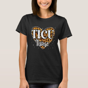 Ticu Nurse Trauma Icu Nurses Women Emergency Room T-Shirt