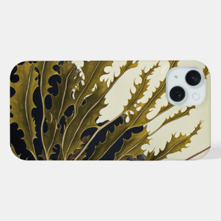 Tidal Fronds iPhone 15 Plus Case