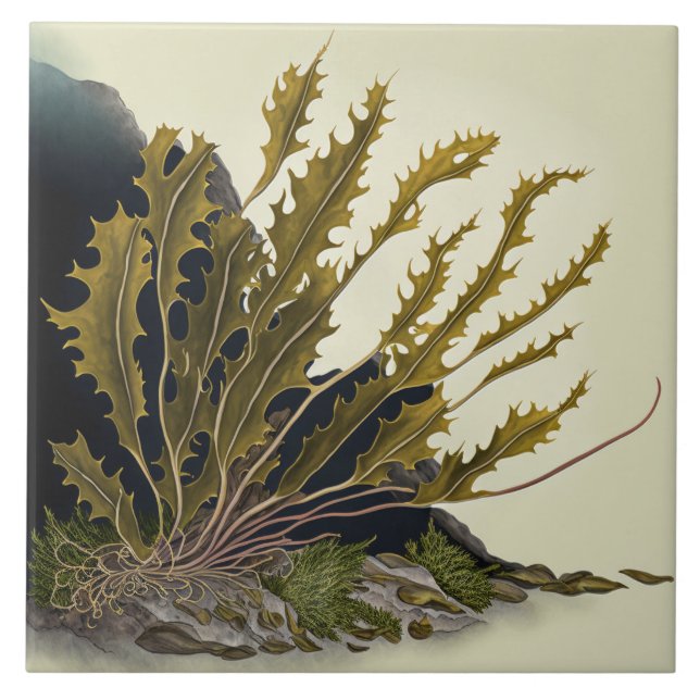 Tidal Fronds Tile (Front)