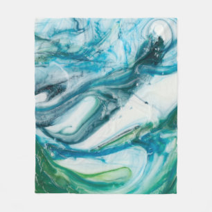 Tidal Sweep II Fleece Blanket