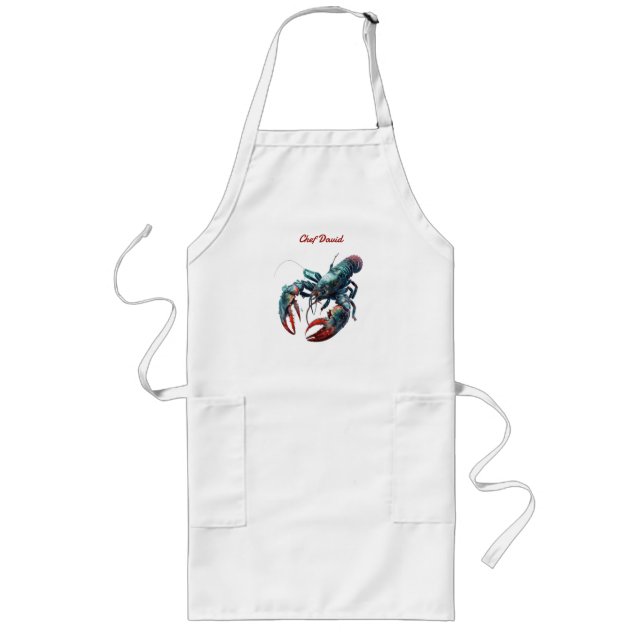 Tide Lobster | Chef Name Apron (Front)