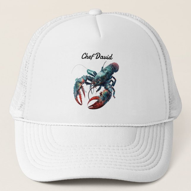 Tide Lobster | Chef Name Trucker Hat (Front)