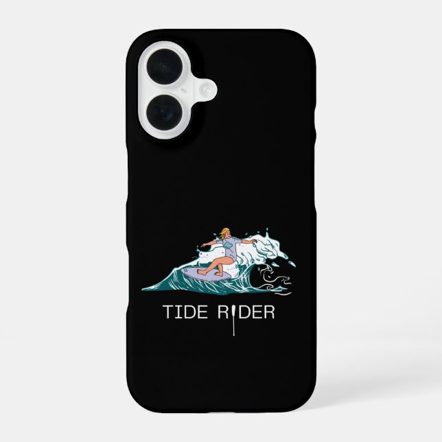 Tide Rider iPhone 16 Case (Back)