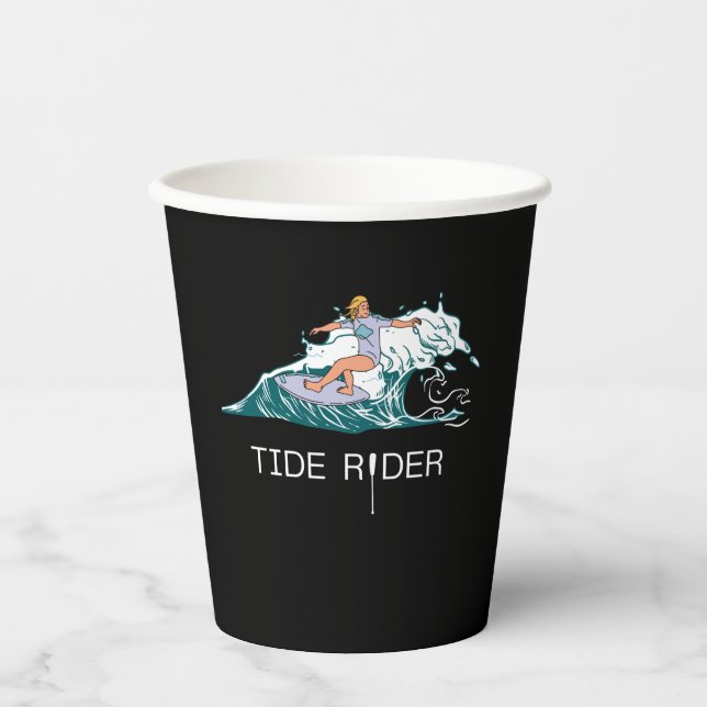 Tide Rider Paper Cups (Front)