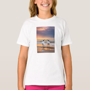 Tide’s Embrace – The Dance of the Shorebirds T-Shirt