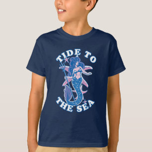 Tide To The Sea Ocean Lover Mermaid T-Shirt
