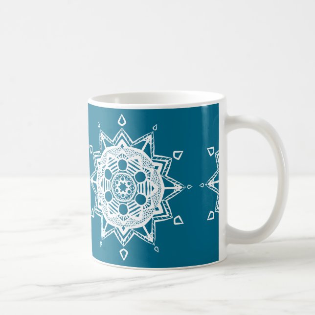 Tidepool Mandala Coffee Mug (Right)