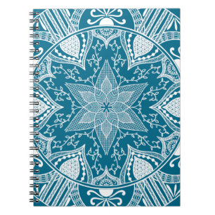 Tidepool Mandala Spiral Notebook