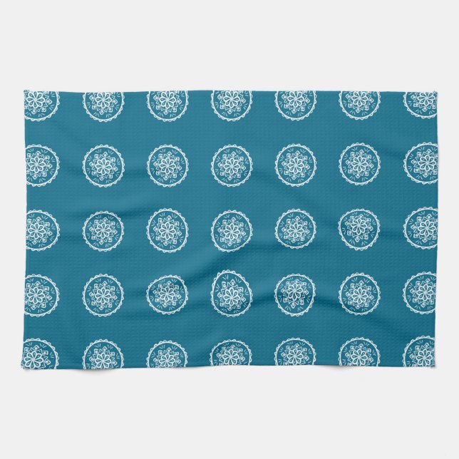 Tidepool Mandala Tea Towel (Horizontal)