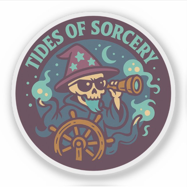 Tides Of Sorcery Magic Skull (Front)