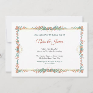 Tidewater Osteria Rehearsal Dinner Invitation