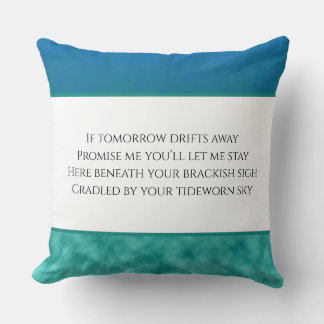 Tideworn Sky Cushion
