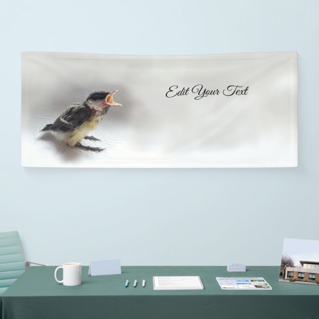 Tidi my Bird the Parus Major Banner (Tradeshow)