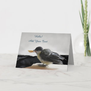 Tidi my Bird the Parus Major Card