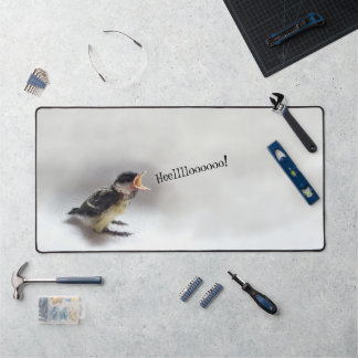 Tidi my Bird the Parus Major Desk Mat